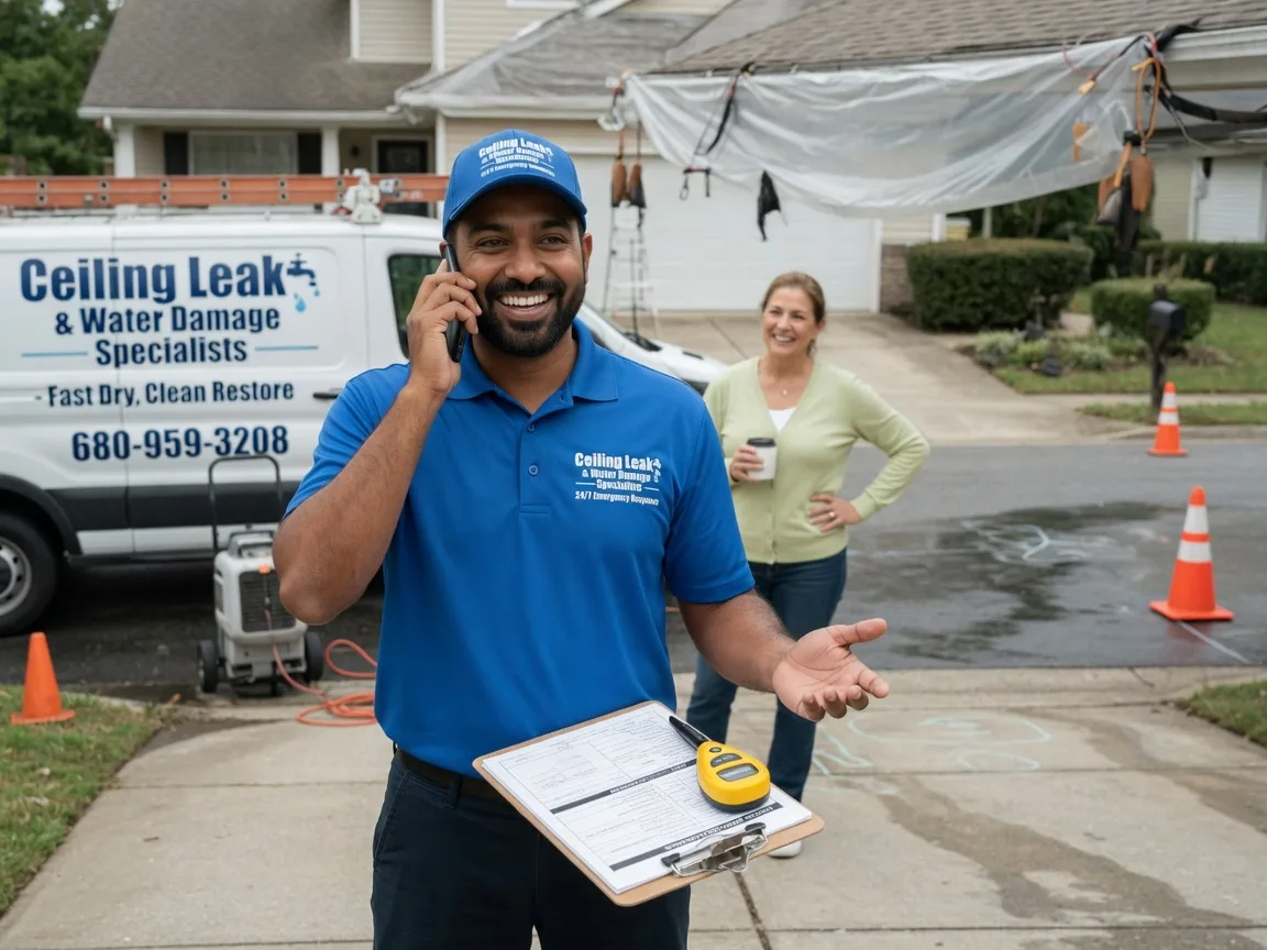 Ceiling Leak Cleanup Catarina, TX FAQs
